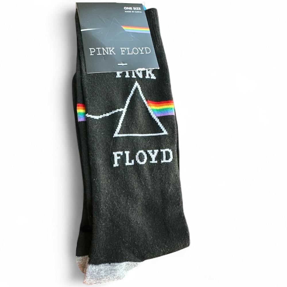 Pink Floyd iconic logo socks (US 7-12)